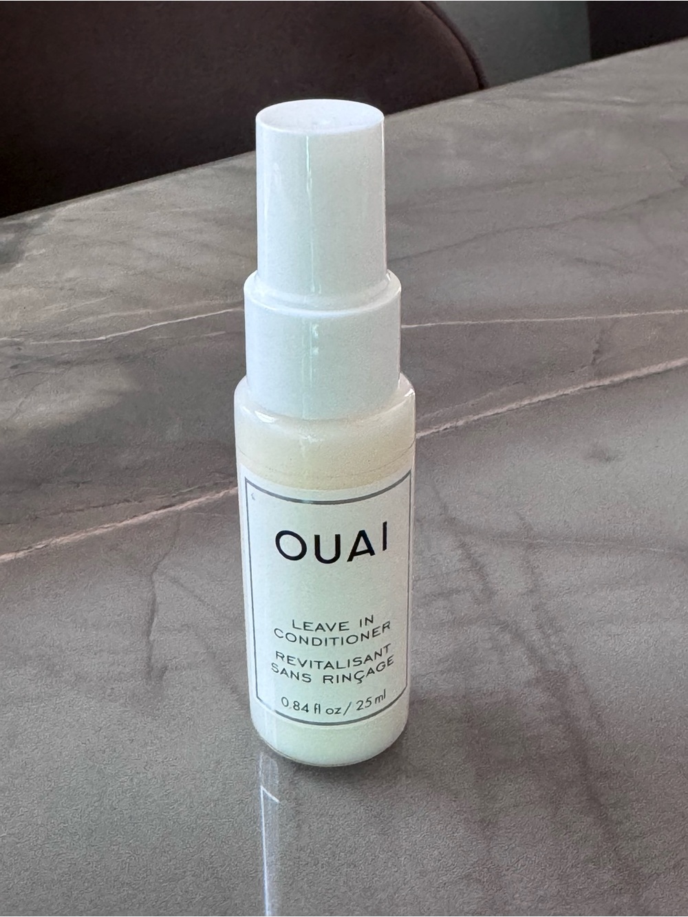 OUAI White Leave-In Conditioner Spray - Travel Size 0.84 fl oz